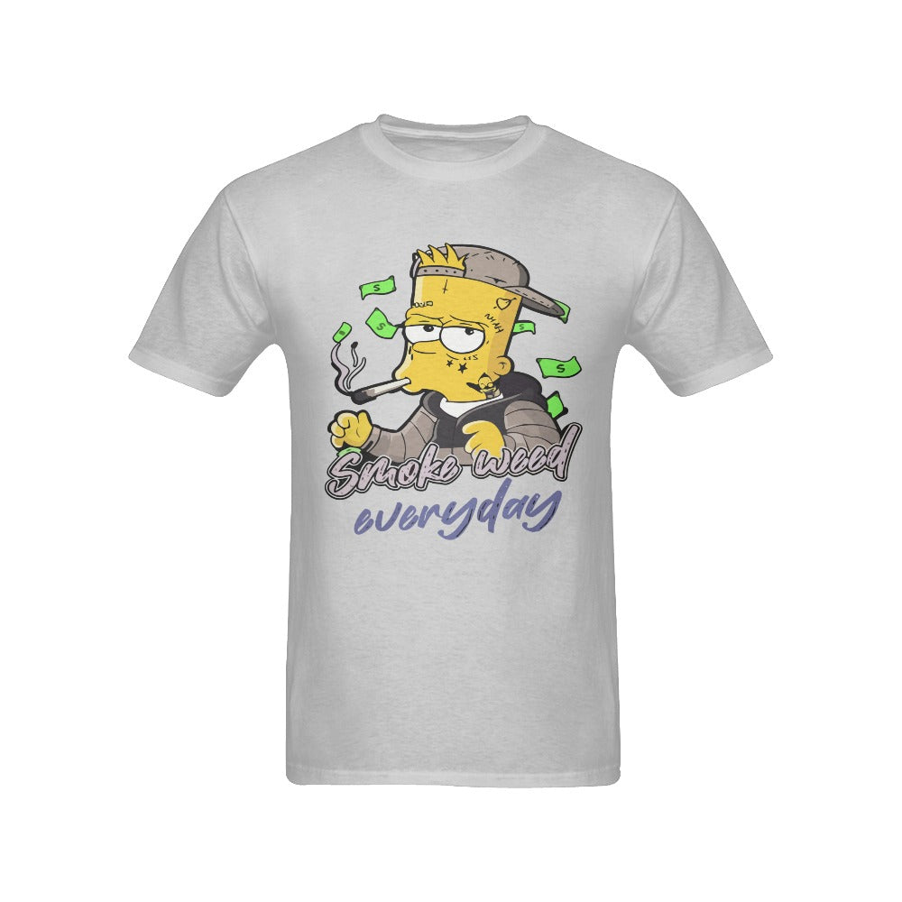 Men's Smoke Weed Everyday Streetwear Classic Fit T-shirt