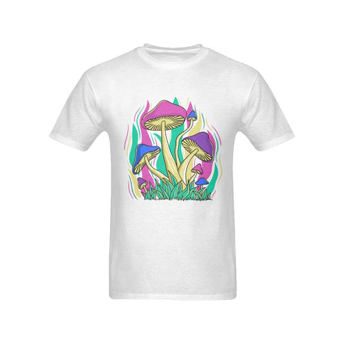 Men's Funky Mushroom Streetwear Classic Fit T-shirt