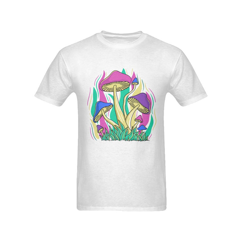 Men's Funky Mushroom Streetwear Classic Fit T-shirt