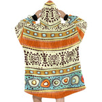 Men's African Pattern Abstract Blanket Hoodie