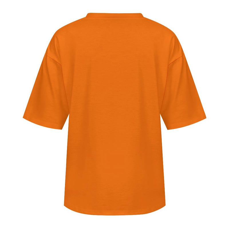 Men's High Thoughts Typography Oversized T-shirt