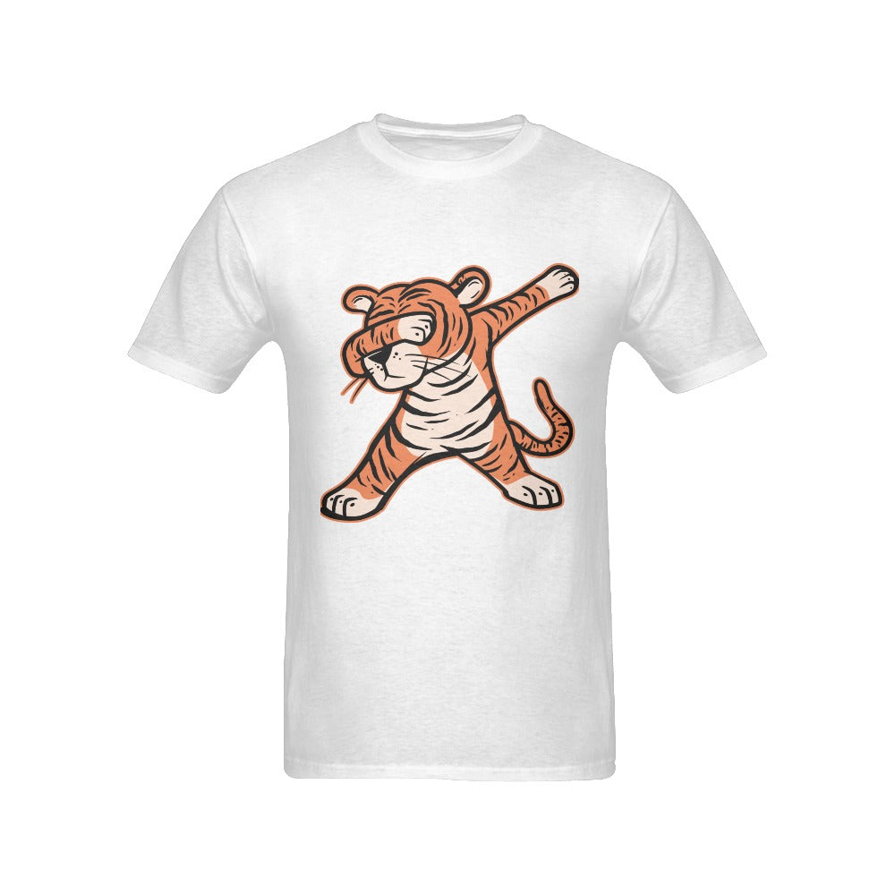 Men's Sawage Tiger Streetwear Classic Fit T-shirt