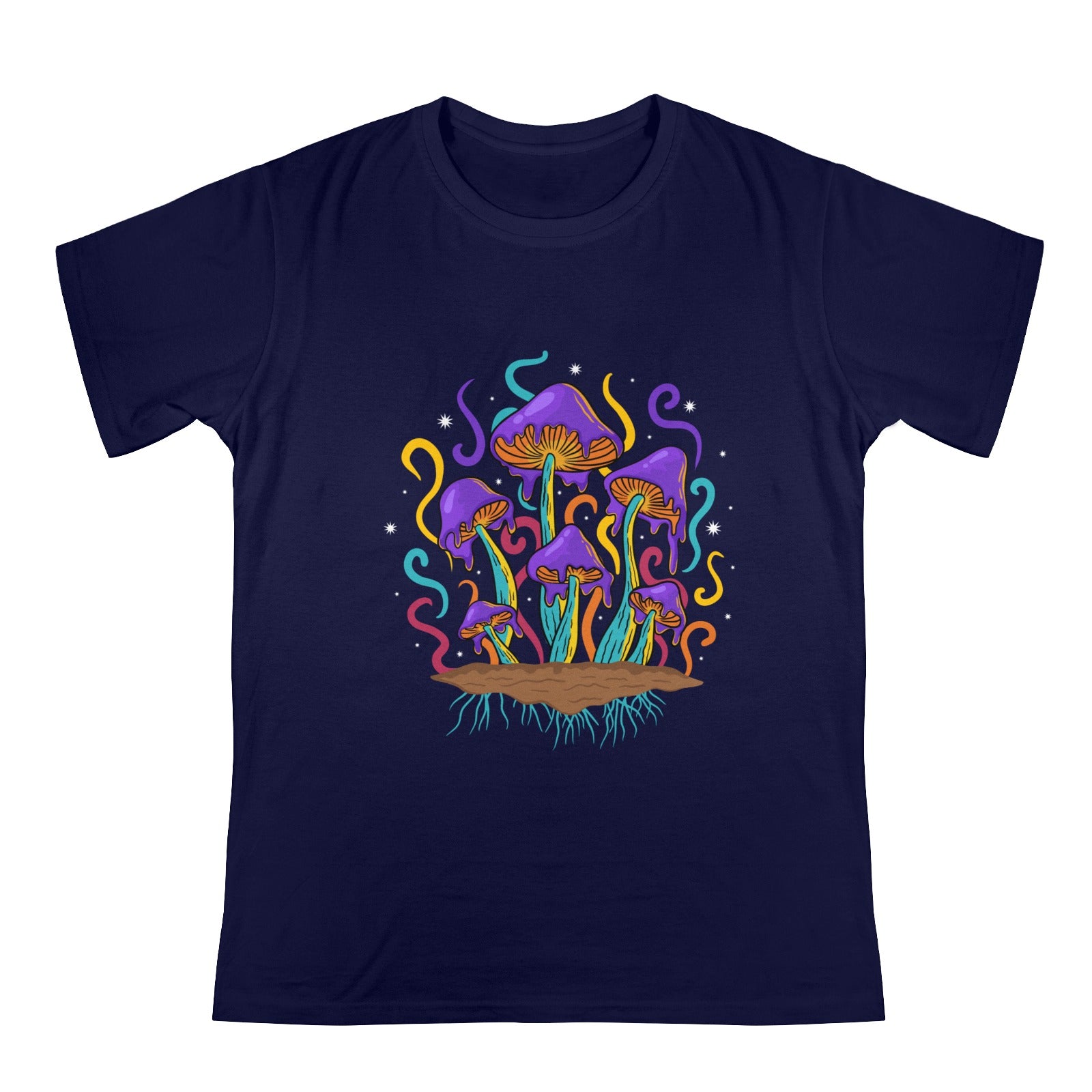 Men's Mushroom Biome Streetwear Classic Fit T-shirt