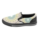 Women's Ethereal Bloom Abstract Slip-on Shoes