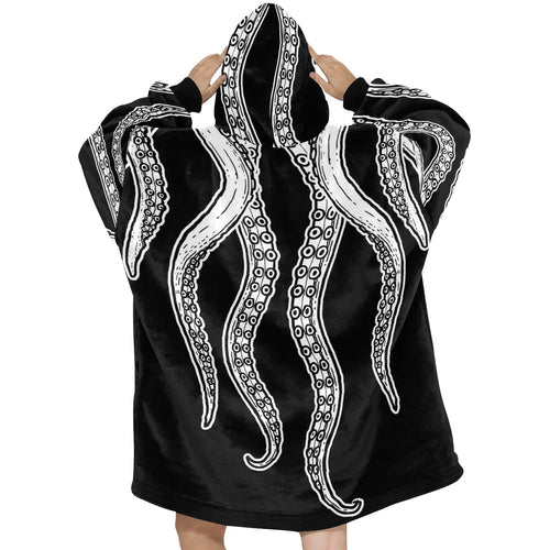 Men's Tentacle Abstract Blanket Hoodie
