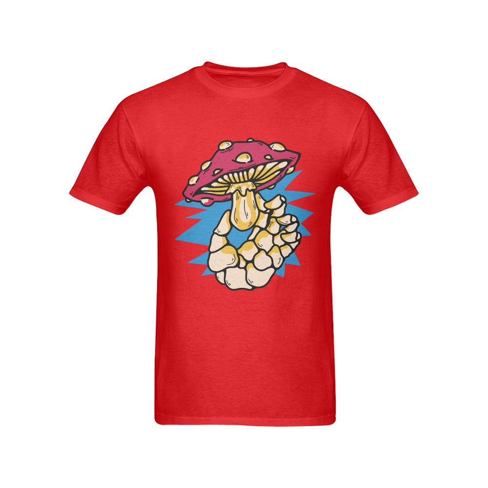 Men's Mushroom Streetwear Classic Fit T-shirt