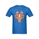 Men's Mushroom Skull Streetwear Classic Fit T-shirt