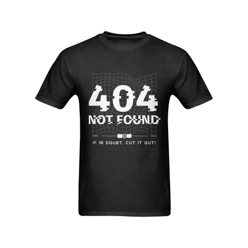 Men's 404 Not Found Streetwear Classic Fit T-shirt