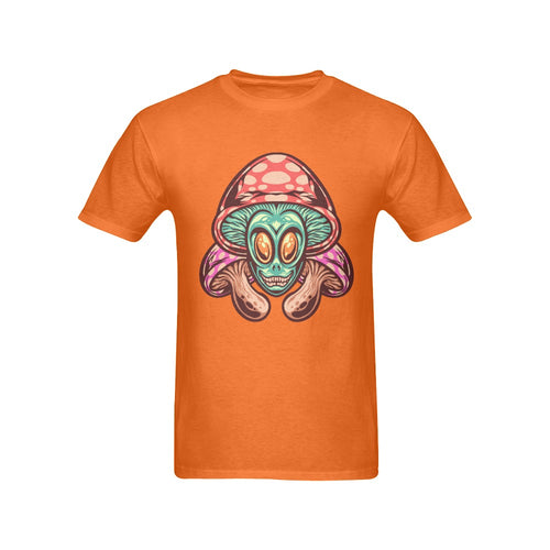 Men's Mushroom Alien Streetwear Classic Fit T-shirt
