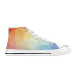 Women's RGB Prism Abstract High Top Shoes