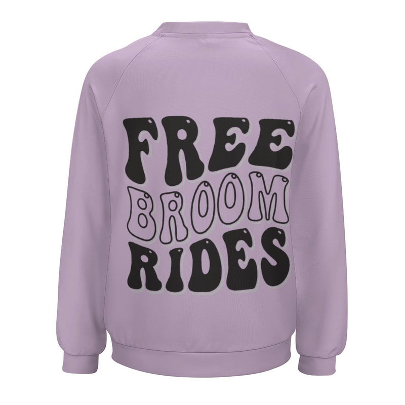 Women's Witch Power Typography Sweatshirt