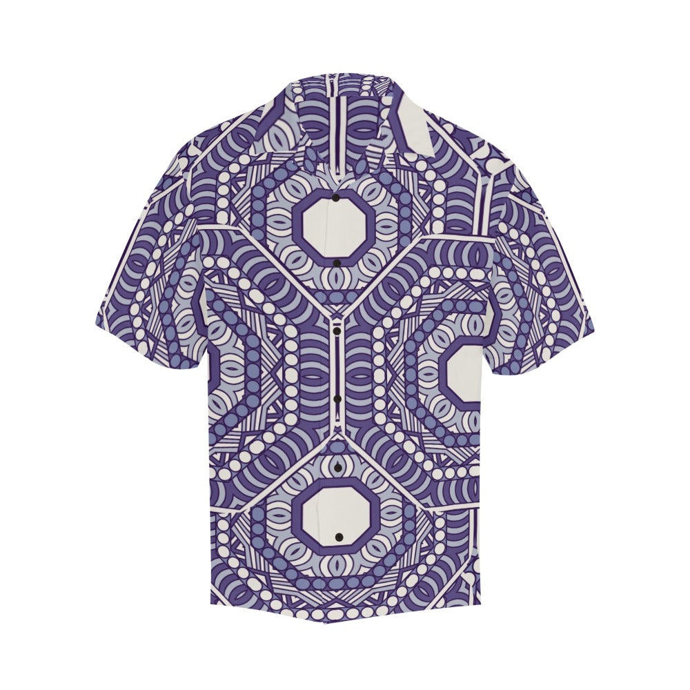 Men's Zorathian Vex Abstract Half Sleeve Shirt