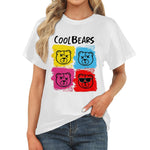 Women's Cool Bears Streetwear Classic Fit T-shirt
