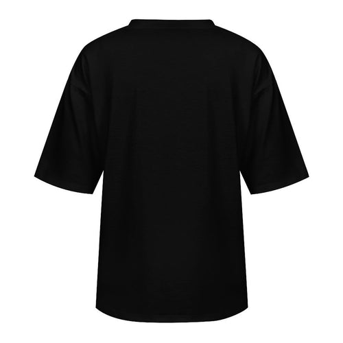 Men's Drugs on Me Typography Oversized T-shirt