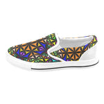 Men's Kaleidoscope Mosaic Abstract Slip-on Shoes