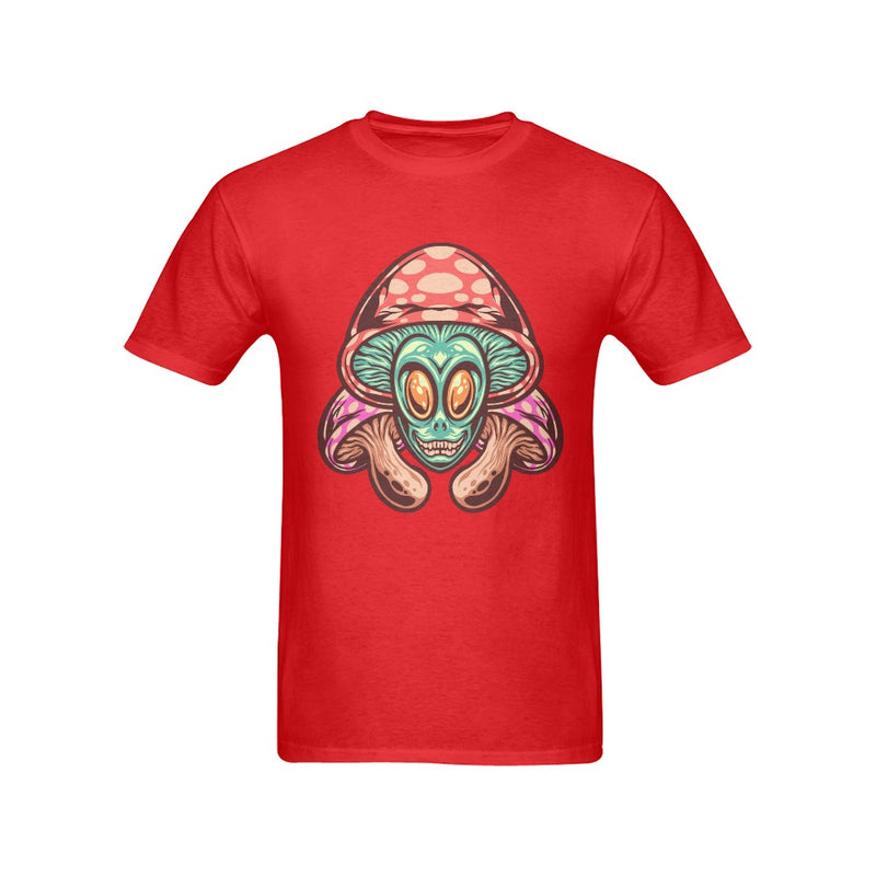 Men's Mushroom Alien Streetwear Classic Fit T-shirt
