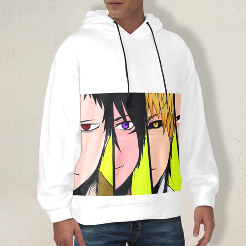 Men's One Punch Man Anime Flannel Hoodie