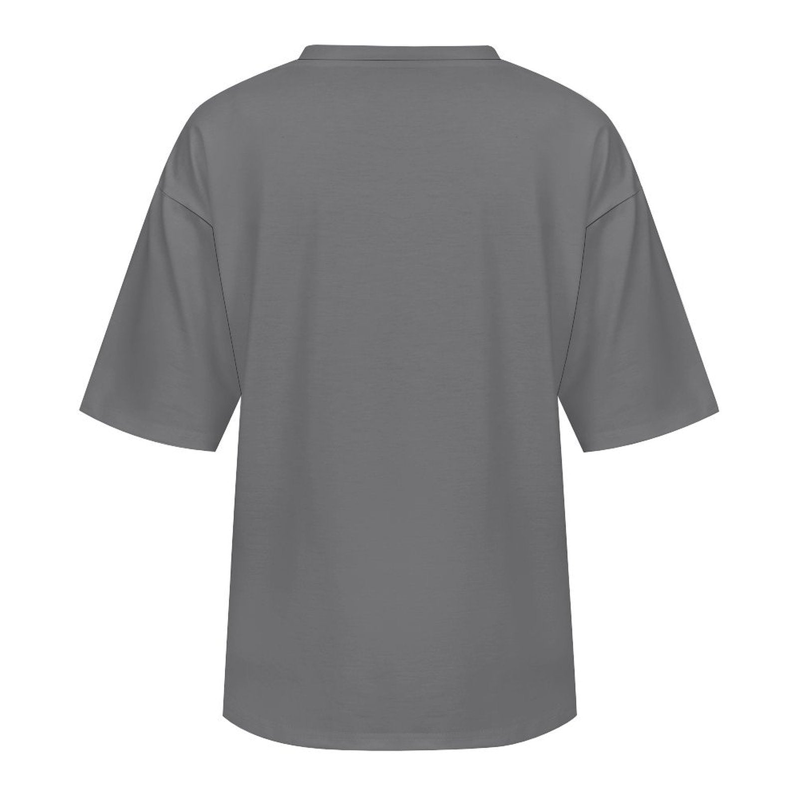Men's Drugs on Me Typography Oversized T-shirt