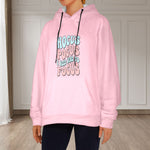 Women's Hocus Pocus Typography Flannel Hoodie