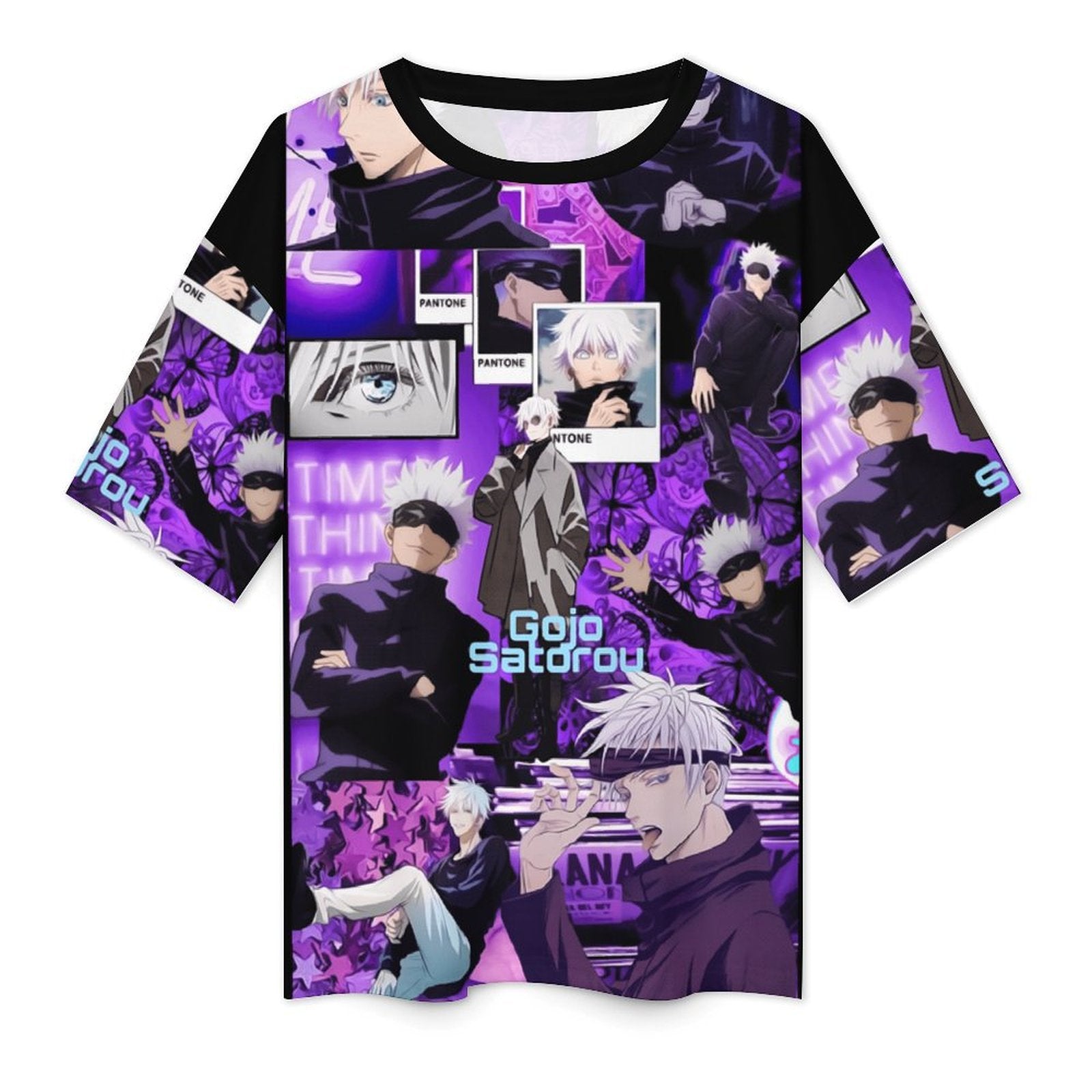 Women's Jujutsu Kaisen Clan Anime Oversized T-shirt