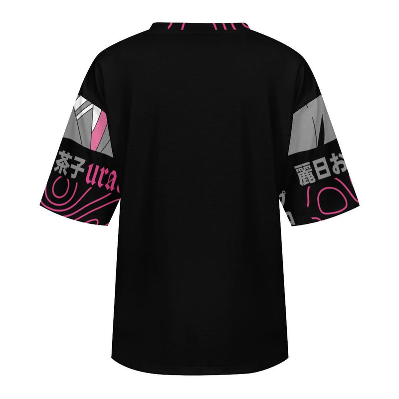 Women's Uraraka My Hero Academia Anime Oversized T-shirt