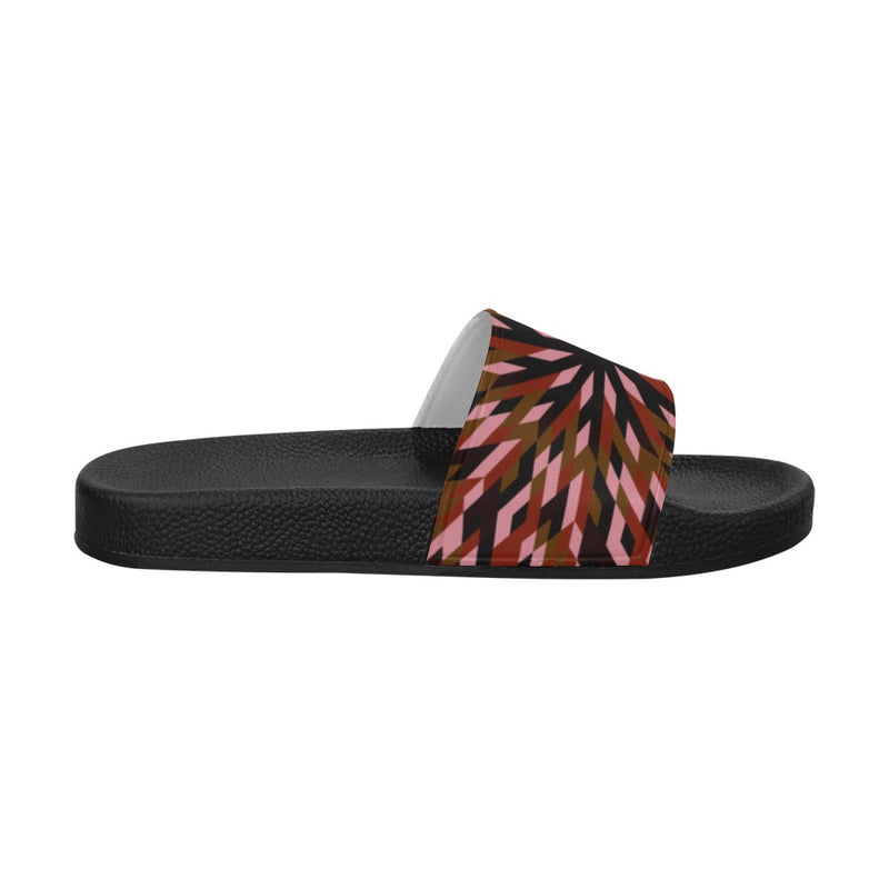Women's Ember Burst Abstract Slider Sandals