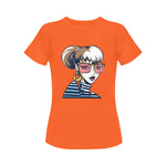 Women's Pop Lady Abstract Classic Fit T-shirt