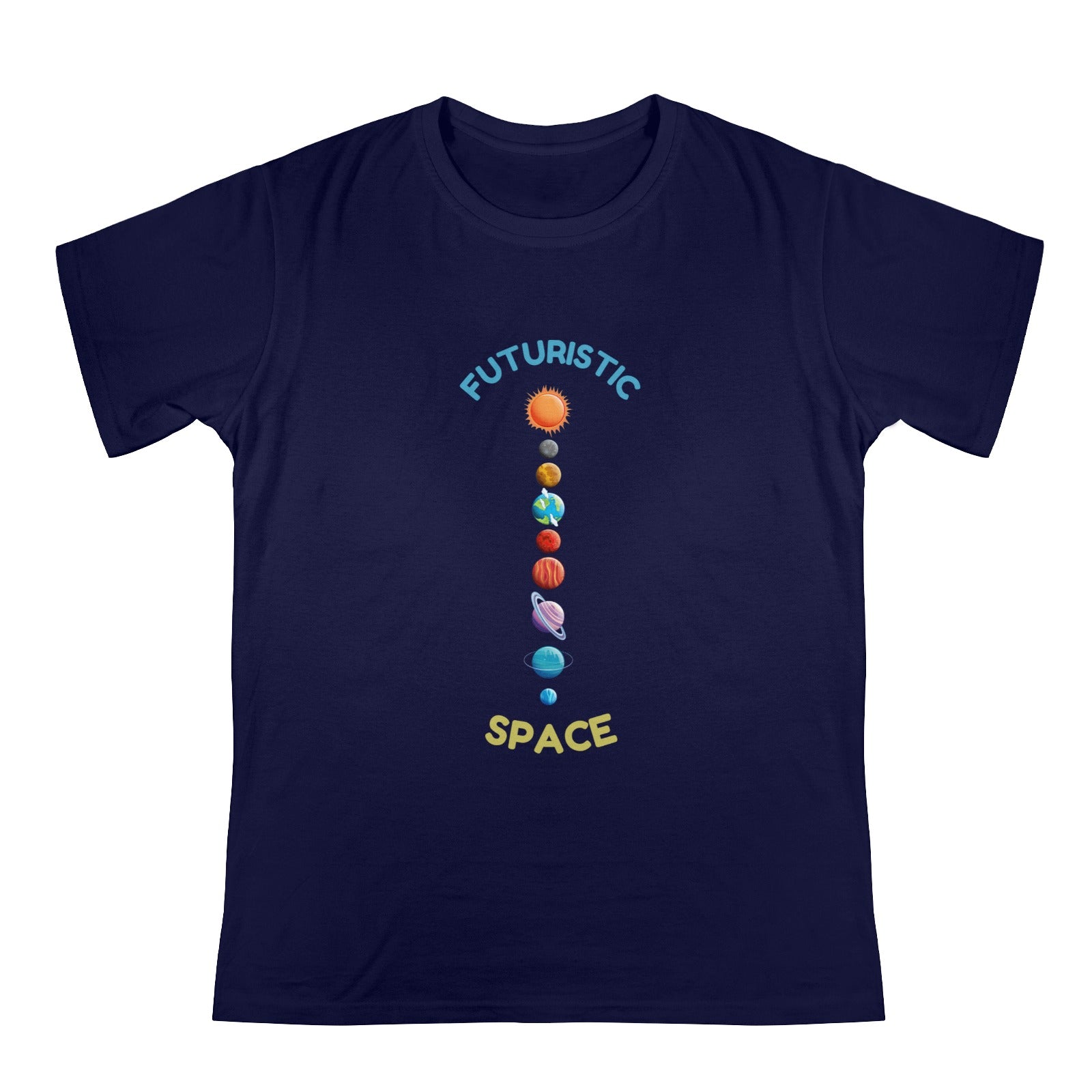 Men's Futuristic Space Streetwear Classic Fit T-shirt