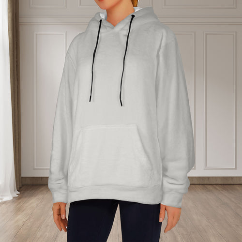 Women's Dog Mother Abstract Flannel Hoodie
