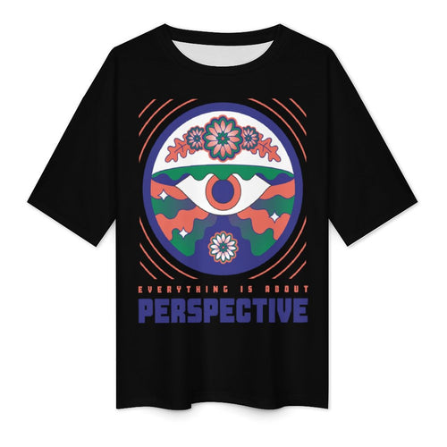 Women's 3rd Eye Perspective Acid & Punk Oversized T-shirt