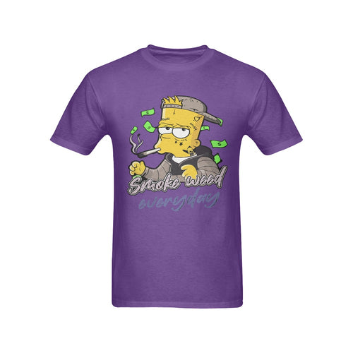 Men's Smoke Weed Everyday Streetwear Classic Fit T-shirt