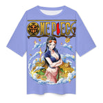 Women's Boa Hancock One Piece Anime Oversized T-shirt