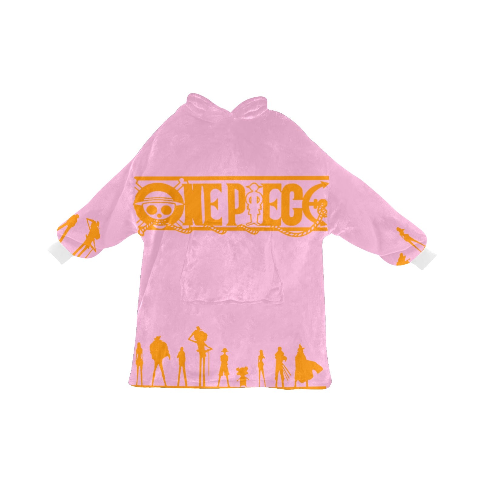 Women's One Piece Anime Blanket Hoodie
