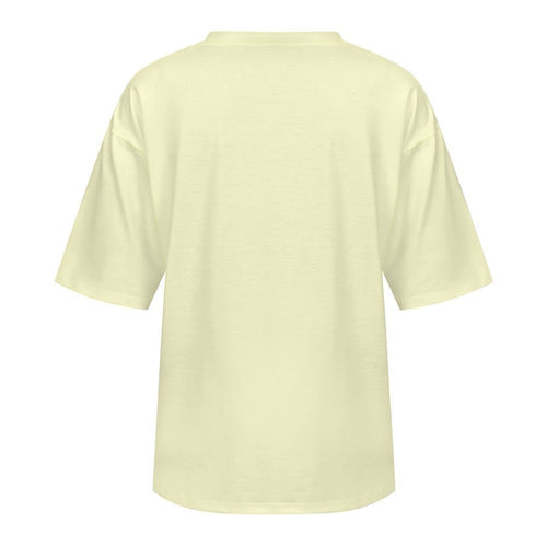 Men's Drugs on Me Typography Oversized T-shirt