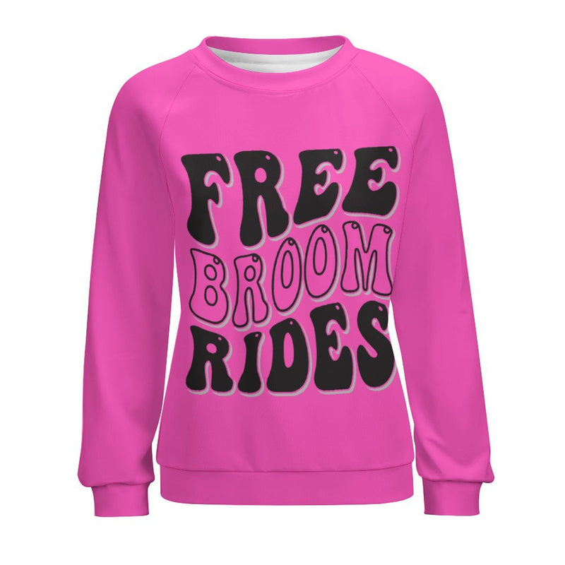 Women's Witch Power Typography Sweatshirt
