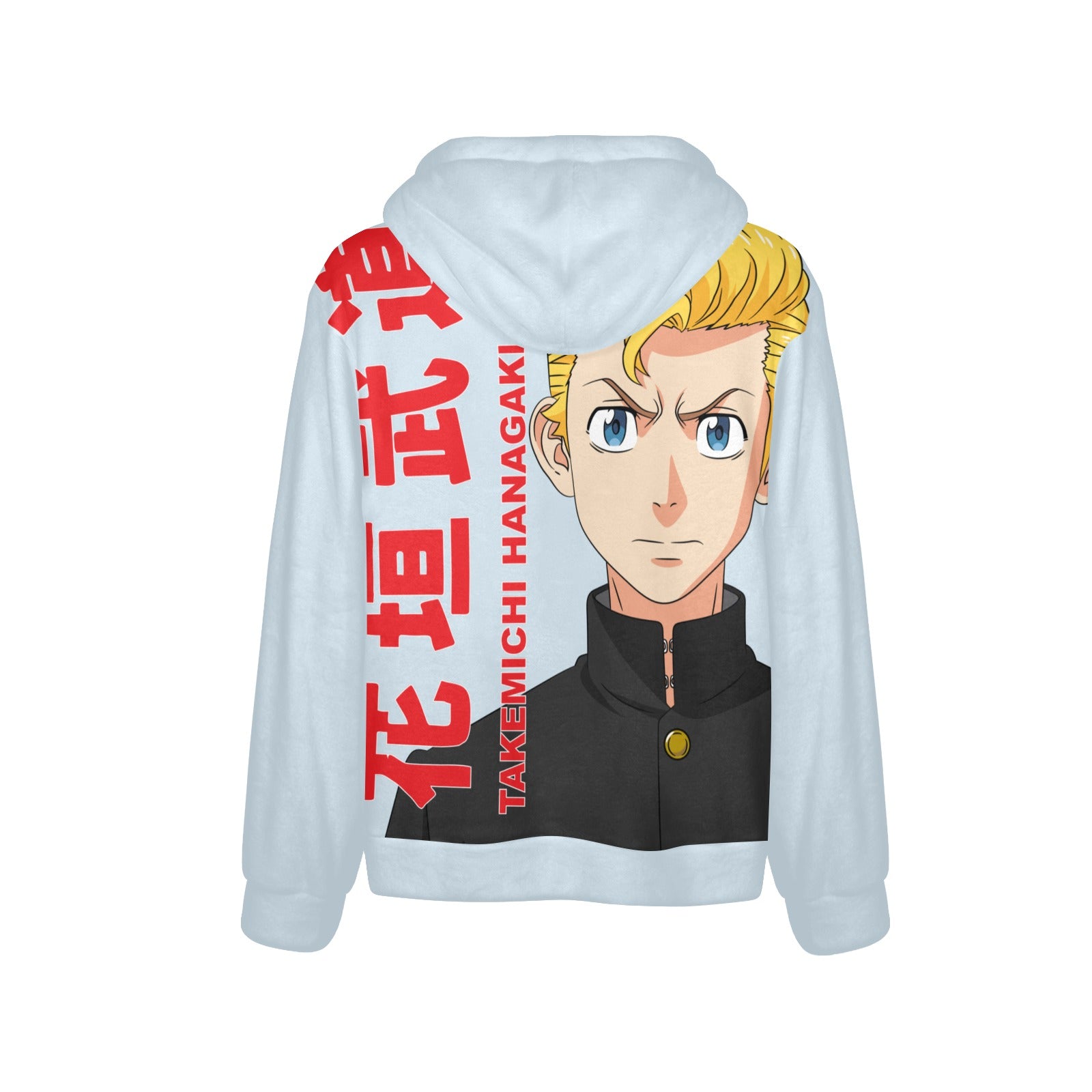 Men's Tokyo Revengers Anime Flannel Hoodie