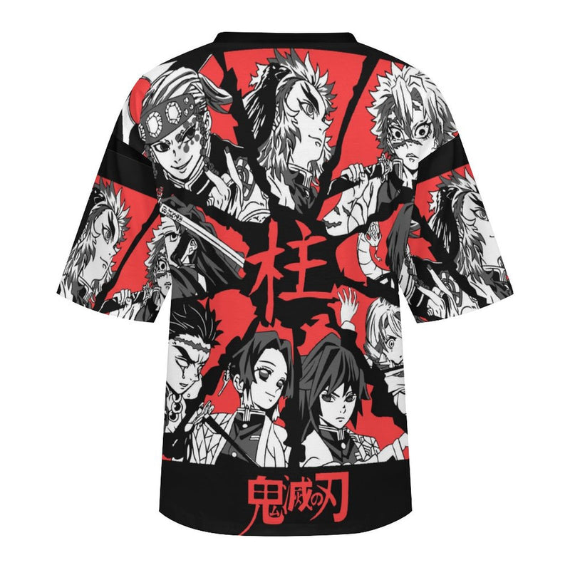 Women's Demon Slayer World Anime Oversized T-shirt