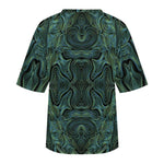 Women's Psychedelic Amoeba Acid & Punk Oversized T-shirt