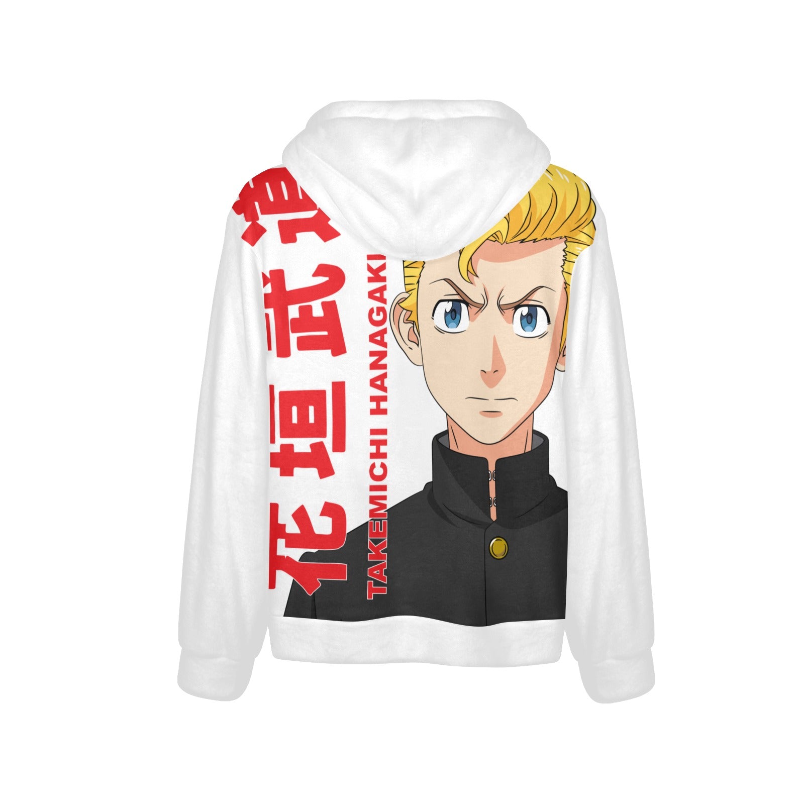 Men's Tokyo Revengers Anime Flannel Hoodie
