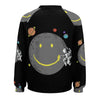 Women's Moon Smile Abstract Sweatshirt