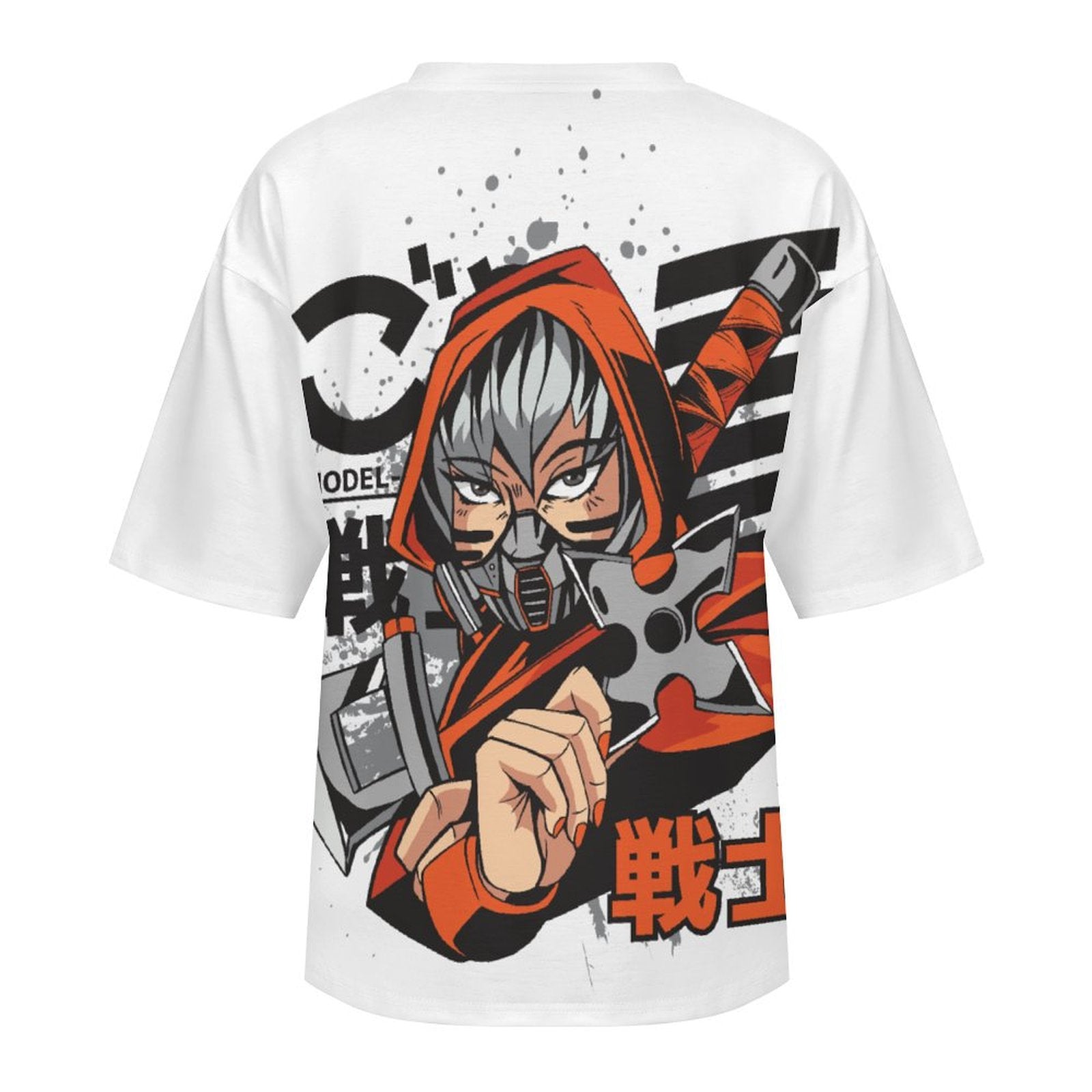 Women's Ninja Anime Oversized T-shirt