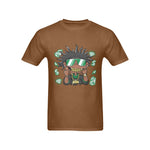 Men's Rich Black Guy Streetwear Classic Fit T-shirt