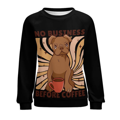 Women's Coffee Lover Abstract Sweatshirt