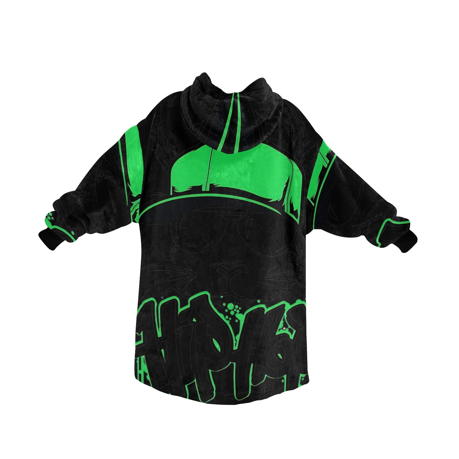 Men's Hip Hop Streetwear Blanket Hoodie