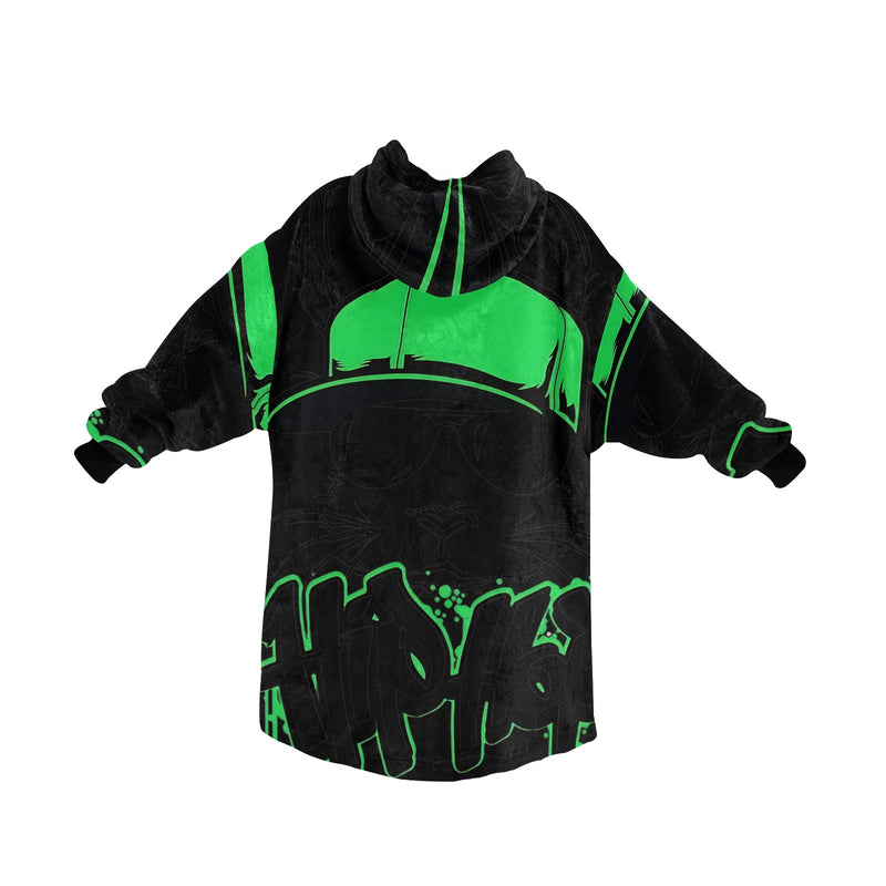 Men's Hip Hop Streetwear Blanket Hoodie
