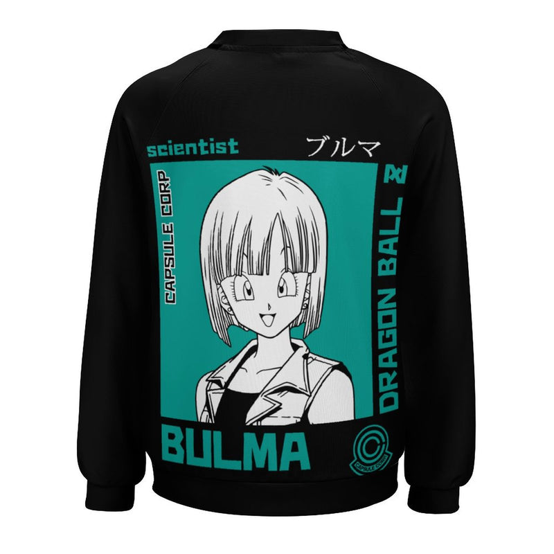Women's Bulma DBZ Anime Sweatshirt