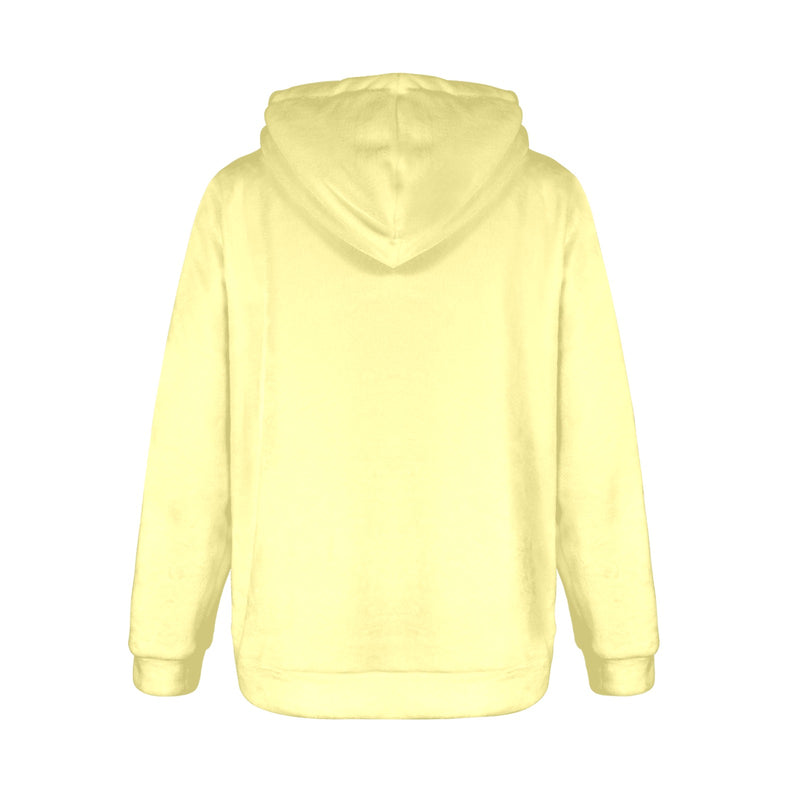 Women's Wine Magician Abstract Flannel Hoodie