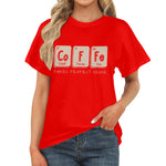 Women's Coffee Abstract Classic Fit T-shirt