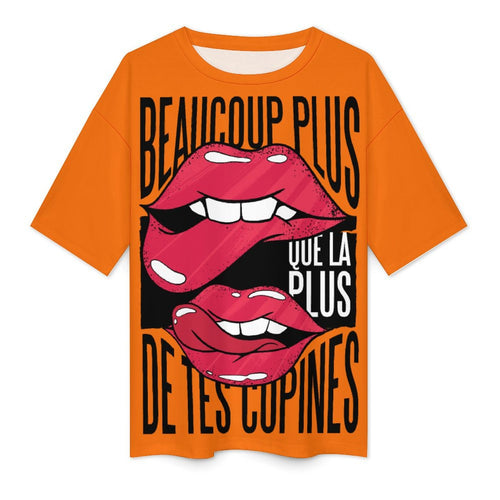 Women's Beaucoup Plus Acid & Punk Oversized T-shirt