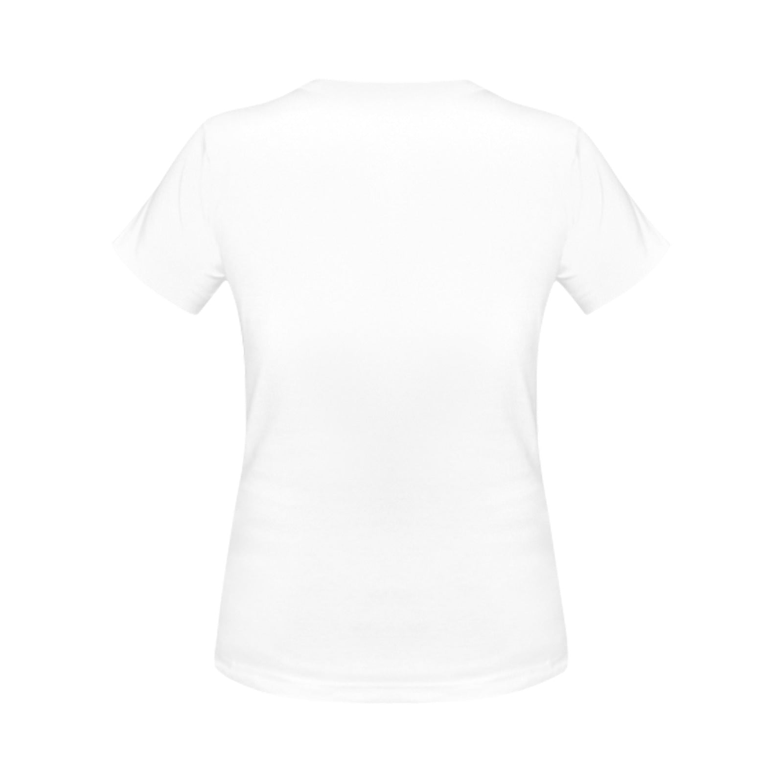 Women's White Solid Classic T-shirt